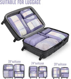Veken 10 Set Packing Cubes for Travel Essential, Suitcase Organizer Bags in 4 - Image 6