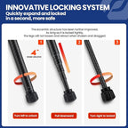 Fotopro Carbon Fiber Travel Tripod 2.2lbs Ultralight 64 Inch Portable Compact - Image 3
