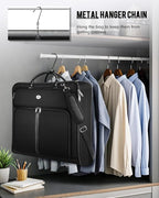 MATEIN Mens Garment Bags for travel, Large Travel Suit Bag Up to 7 Suits - Image 4