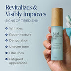 Kind Science Overnight Repair Night Moisturizer for Face - Night Cream for Women Anti Aging to Re-Energize & Hydrate Look of Tired Skin with Niacinamide & Shea Butter - Fragrance Free, Cruelty Free