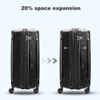 Nazhura Luggage Set, 3-Piece Hardside Suitcase Set, 20-inch Carry On, 28-inch - Image 5