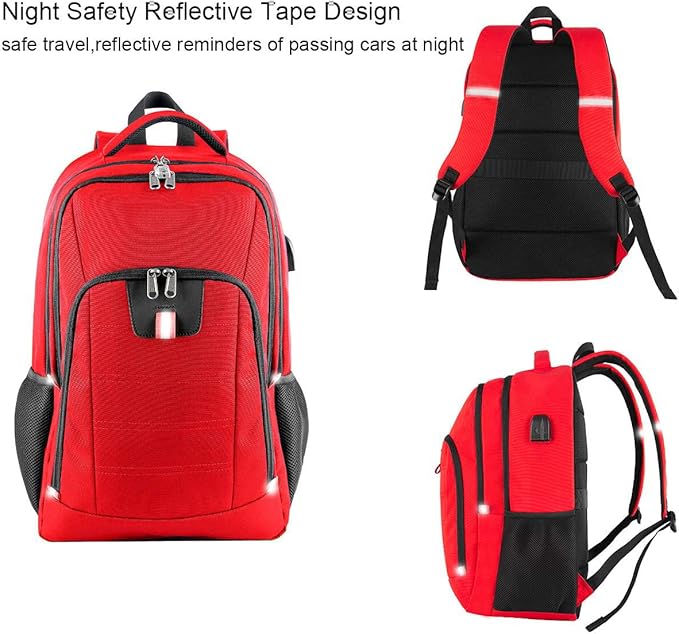Laptop Backpack for Men, Large Anti-Theft Business Travel Backpack - Image 5