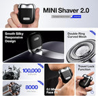 yoose Mini Electric Shaver, Alloy Portable Travel Shavers, Cordless Shaving - Image 3
