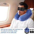 Sintuff 2 Pcs Inflatable Travel Pillow - Image 4