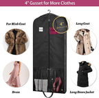 54" Garment Bags for Travel, 2 Pack Dress Bag for Hanging Clothes Storage - Image 5