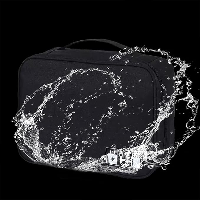 Cable Organizer bag for women or men, Electronic Accessories Carry Case - Image 6