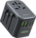 EPICKA Pulse 45W European Travel Plug Adapter, Universal Power Adapter by EPICKA