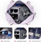 Travel Duffel Bag, Sports Tote Gym Bag, Shoulder Weekender Overnight Bag - Image 7