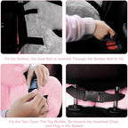 Travel Pillow, Travel Pillow for Kids, Sleeper Hold Pillow Travel, Removable - Image 4