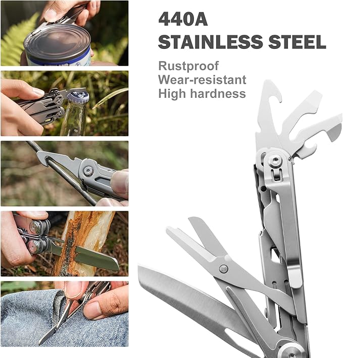 Multitool Stainless Steel Multi-Tool Pliers 22-in-1 - Image 5