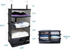 Grand Fusion Stow-N-Go Travel Luggage Organizer – Portable Hanging Travel - Image 2