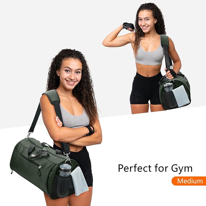 TOPDesign Gym Bag for Women & Men, Unisex Duffel Bag - Image 3