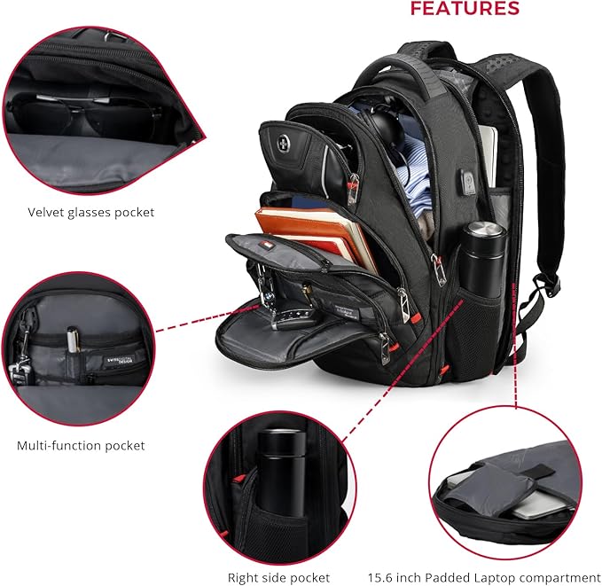 Swissdigital Design Travel Backpack - Image 6