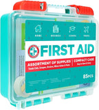 Be Smart Get Prepared 85 Piece First Aid Kit: Clean, Protect Minor Cuts - Image 8