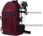 MOSISO Camera Sling Bag, DSLR/SLR/Mirrorless Camera Backpack Case Shockproof - Image 3