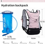 Hydration Backpack, Water Backpack, Women's Running Vest, Running Backpack - Image 3