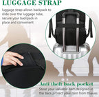 MATEIN Extra Large Travel Backpack, TSA Friendly 18.4 Inch Laptop Backpack - Image 4