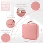 Travel Makeup Bag for Makeup Artists Large Makeup Case, - Image 3