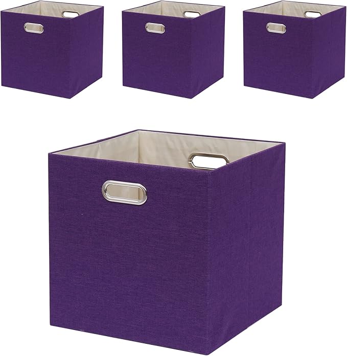 Collapsible Basket Fabric Foldable Box by Fboxac