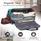 Garment Duffle Bags for Travel, Carry On Garment Duffel Weekender Bag 45L | - Image 2