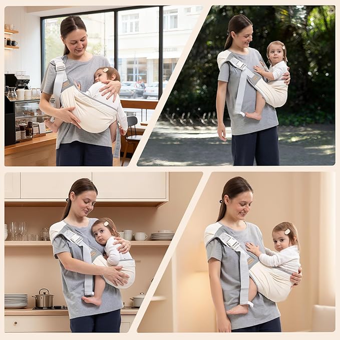 Baby Carrier Newborn to Toddler, Baby Sling Carrier, Toddler Carrier 25-60 lbs - Image 9