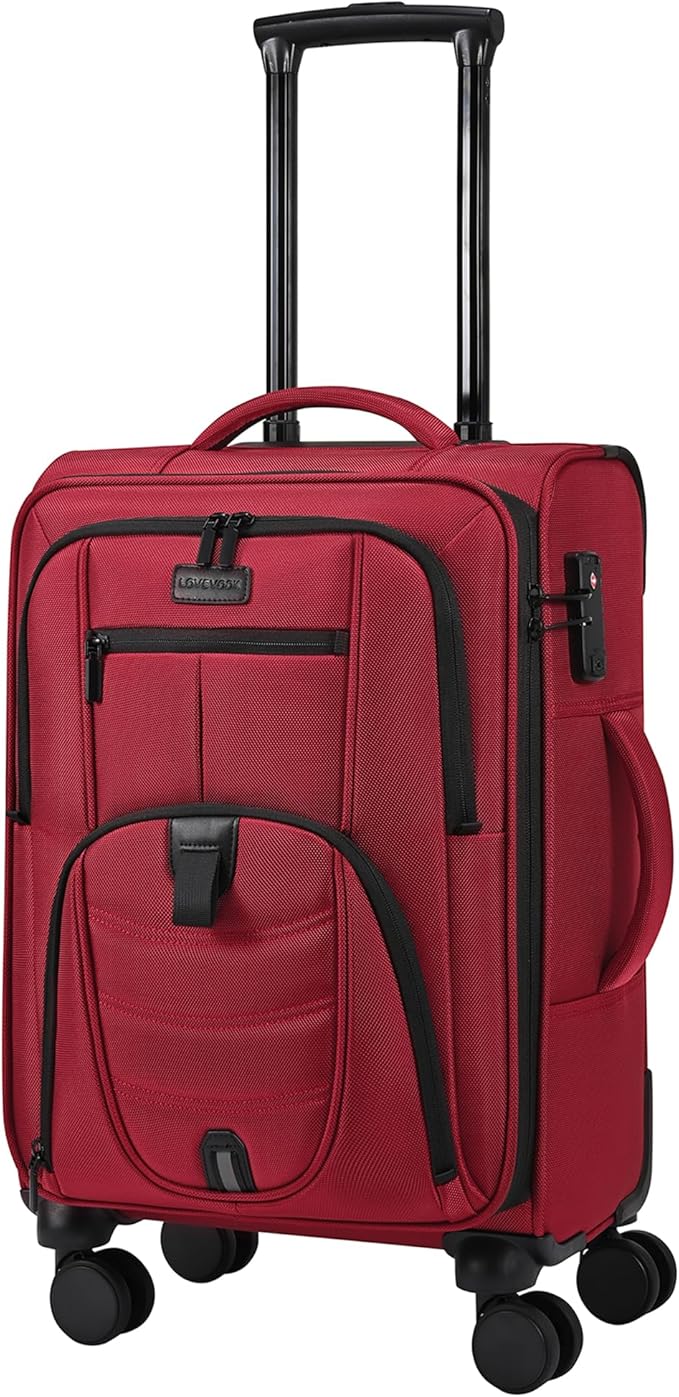 LOVEVOOK Carry On Luggage Airline Approved, Suitcases - Image 2