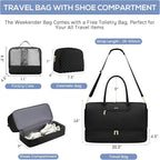 Travel Weekender Duffle Bag for Women - Image 3