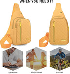 Small Sling Bag For Women Men Casual Crossbody Sling Backpack - Image 7