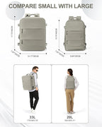 coowoz Large Travel Backpack Carry On - Image 8