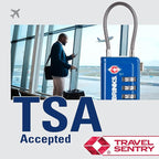 Brinks TSA Accepted Indicator Luggage Lock, New More Secure TSA008 Key - Image 8