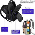 MATEIN Extra Large Travel Backpack, TSA Friendly 18.4 Inch Laptop Backpack - Image 5