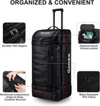Gonex Rolling Duffle Bag with Wheels, 100L Water Repellent Large Wheeled Travel - Image 4