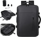 Vacuum-sealed travel computer backpack, Water-Resistant, - Image 9