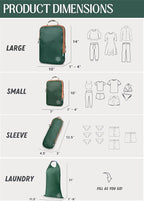 Compression Packing Cubes Set for Travel - Image 6