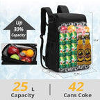 Tactical Backpack Cooler, Soft Lightweight Leakproof Cooler Backpack, Insulated - Image 4