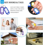 Portable Zippered Key Organizer, Waterproof Fireproof Key Case - Image 3