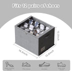 2 Pack Shoe Organizer for Closet - Image 3