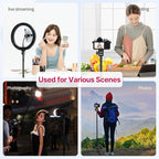 VIJIM MT-79 Extendable Photography Light Stand, 360° Ball Head Camera Phone - Image 6