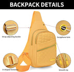 Small Sling Bag For Women Men Casual Crossbody Sling Backpack - Image 5