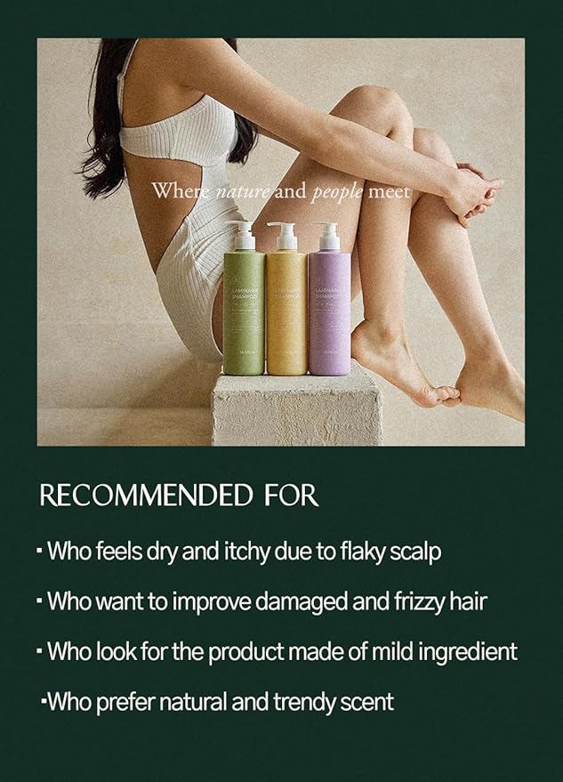 laferme Laminaria Shampoo with Organic Ingredient, Korean Clarifying Shampoo - Image 7