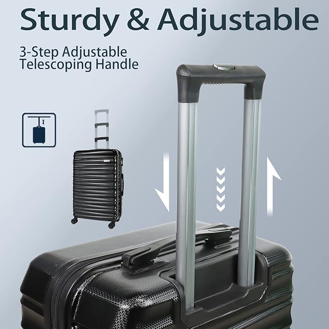 Luggage Sets 3 Piece-Suitcase Set- Luggage - Image 6