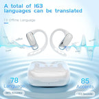 IAMJOY Language Translation Earbuds, 163 Language Translator Earbuds 3-in-1 Two - Image 4