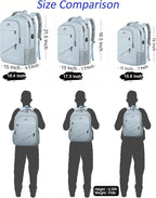 MATEIN 18 Inch Laptop Backpack for Women, Extra Large Anti Theft College - Image 4