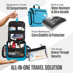 VENTURE 4TH Hanging Travel Toiletry Bag - Image 5