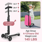 iubest Scooter Luggage Carry On Scooter Suitcase - Image 6