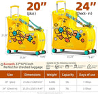 Kids' Lightweight Ride on Luggage - Image 3