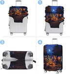 Halloween Luggage Cover Washable Suitcase Protector Anti-Scratch, Stretchable - Image 4