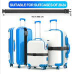 Luggage Straps for Suitcases, TSA Approved, Adjustable & Versatile, Sturdy - Image 3