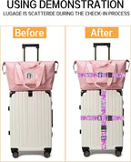 Luggage Straps for Suitcases, Adjustable Travel Belt, Durable Wide Luggage Strap - Image 3