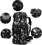 Hiking Backpack for Men 70L/100L Camping Backpack Military Rucksack Molle 3 - Image 6